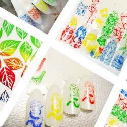 КРАСНАЯ Краска для стемпинга 8ml ___ФУРМАН (310)