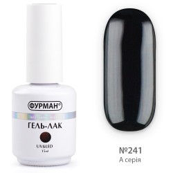 Гель лак ФУРМАН №241-Чорний ___AOP101-019:120/156 (6607)